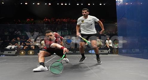 ضرب موعدا مع الشوربجي.. عسل يقصي هشام من بطولة الجونة الدولية للاسكواش